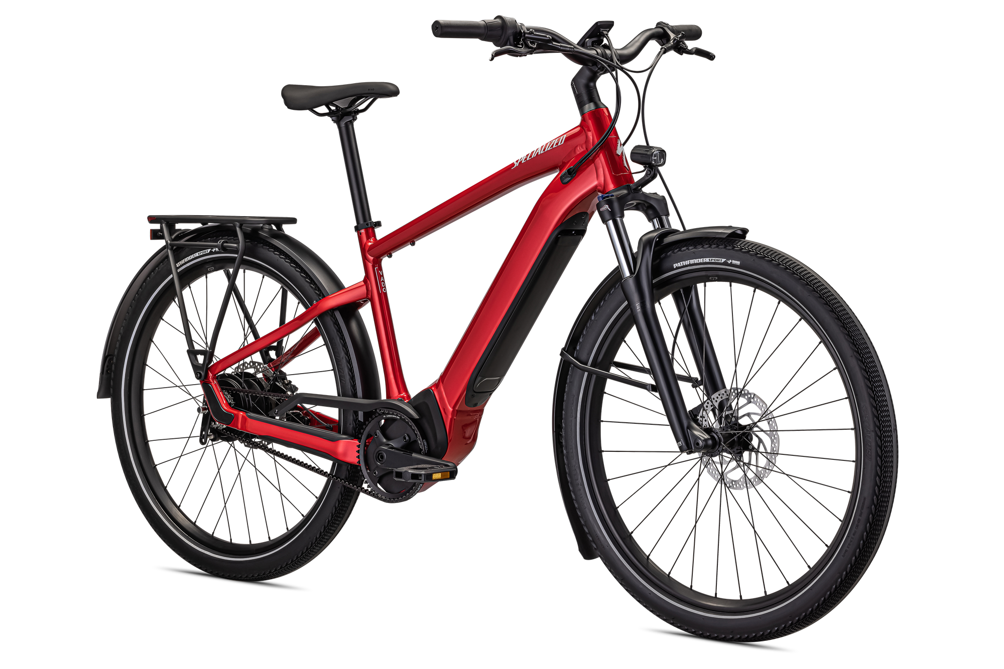 Specialized Turbo Vado 3.0 IGH - Red Tint / Silver Reflective