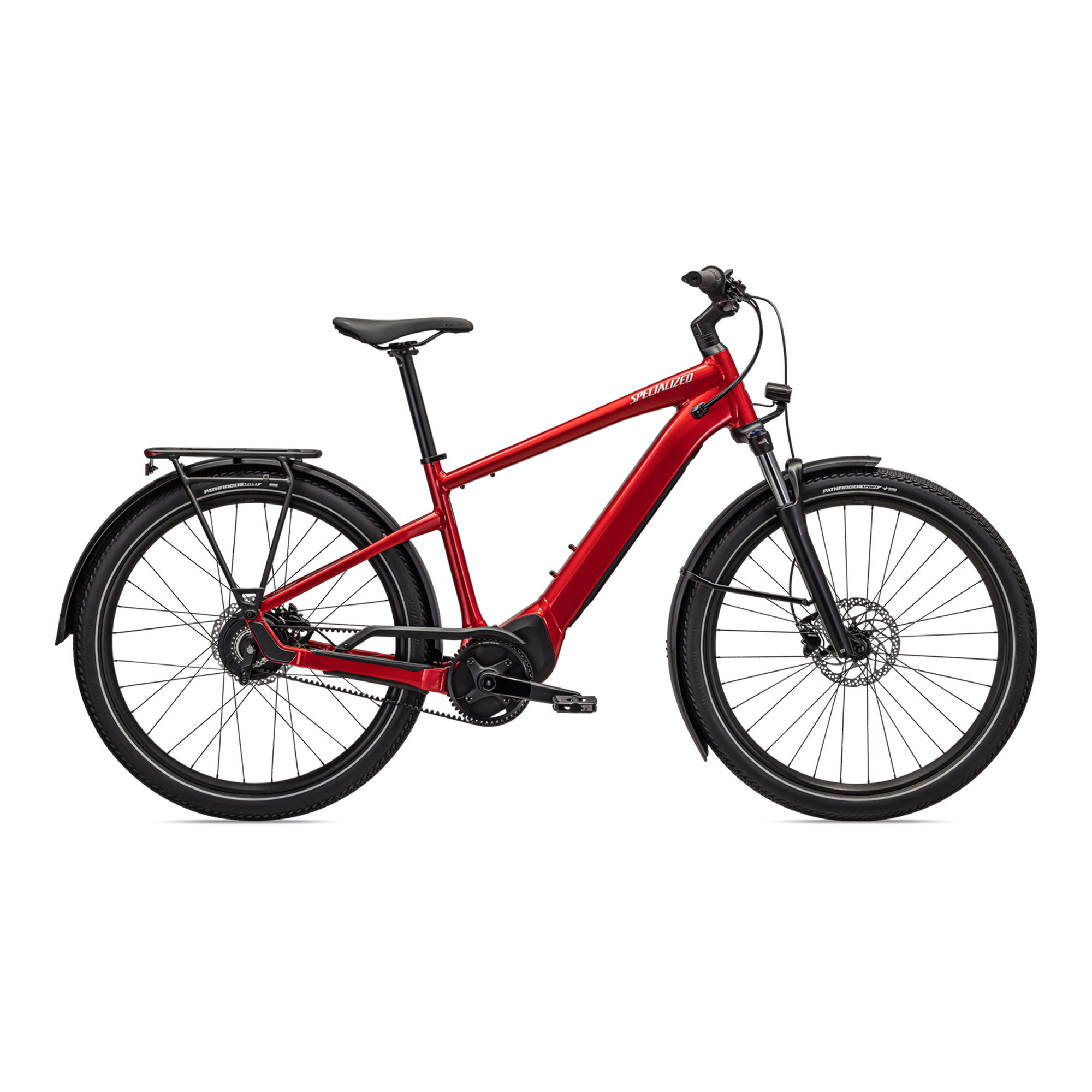 Specialized Turbo Vado 3.0 IGH - Red Tint / Silver Reflective