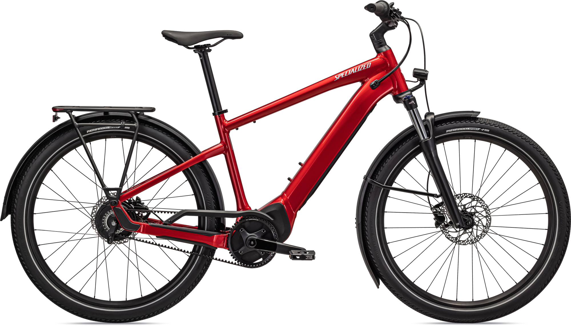 Specialized Turbo Vado 3.0 IGH - Red Tint / Silver Reflective