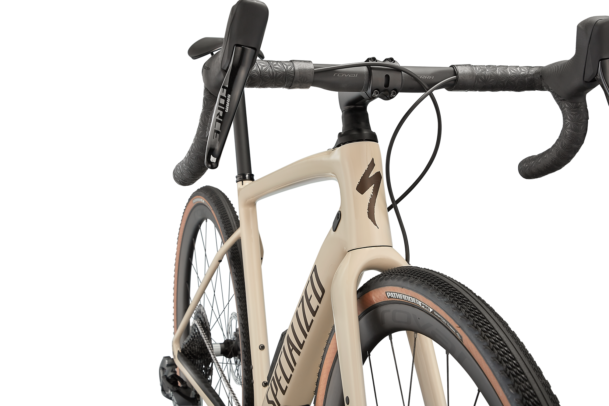 Specialized Diverge Pro Carbon - SRAM Force eTAP AXS / X01 Eagle AXS - Gloss Sand/Satin Doppio
