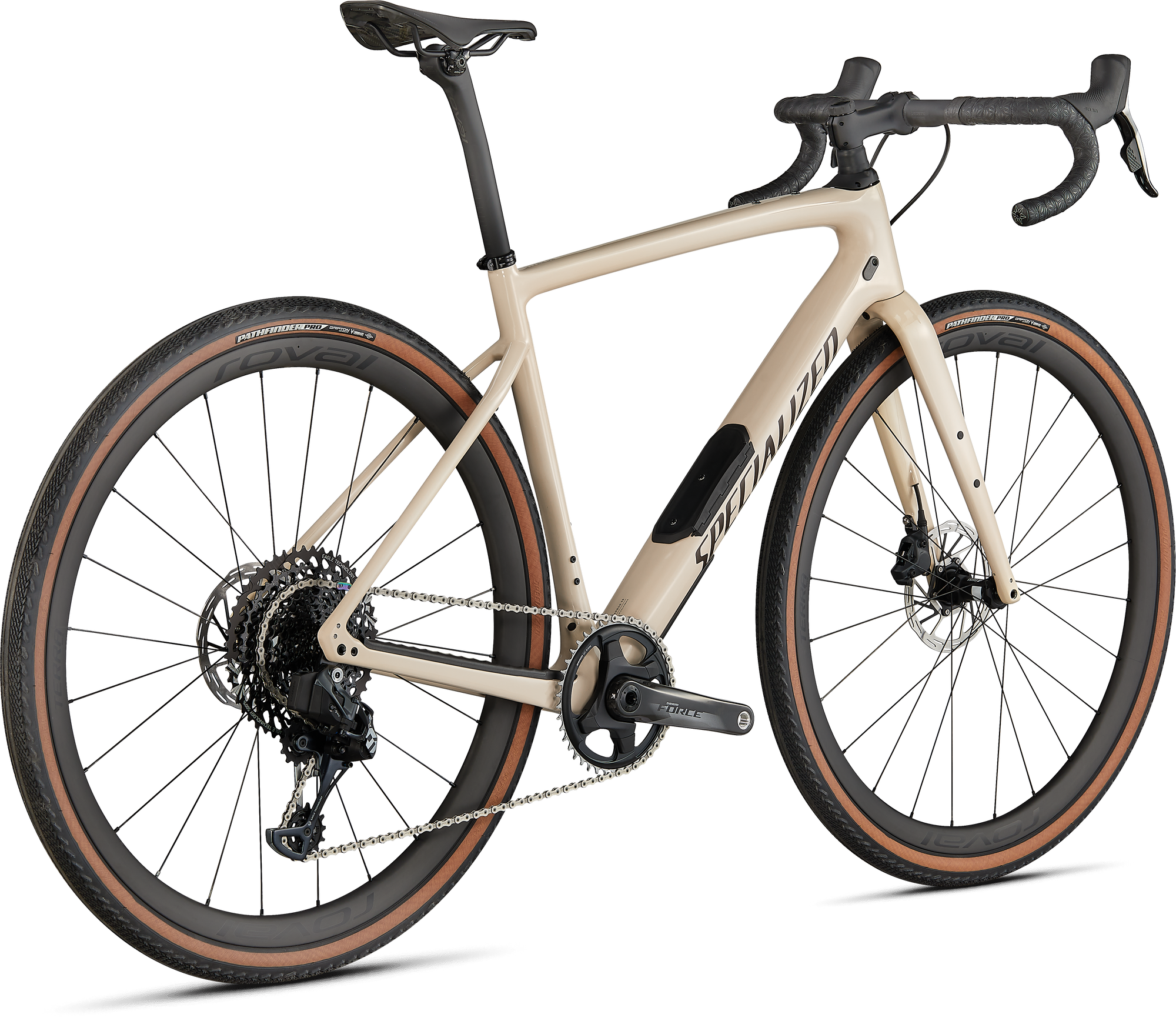 Specialized Diverge Pro Carbon - SRAM Force eTAP AXS / X01 Eagle AXS - Gloss Sand/Satin Doppio