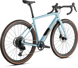 Specialized Diverge Expert Carbon - SRAM Rival eTAP AXS - Gloss Arctic Blue/Sand Speckle/Terra Cotta