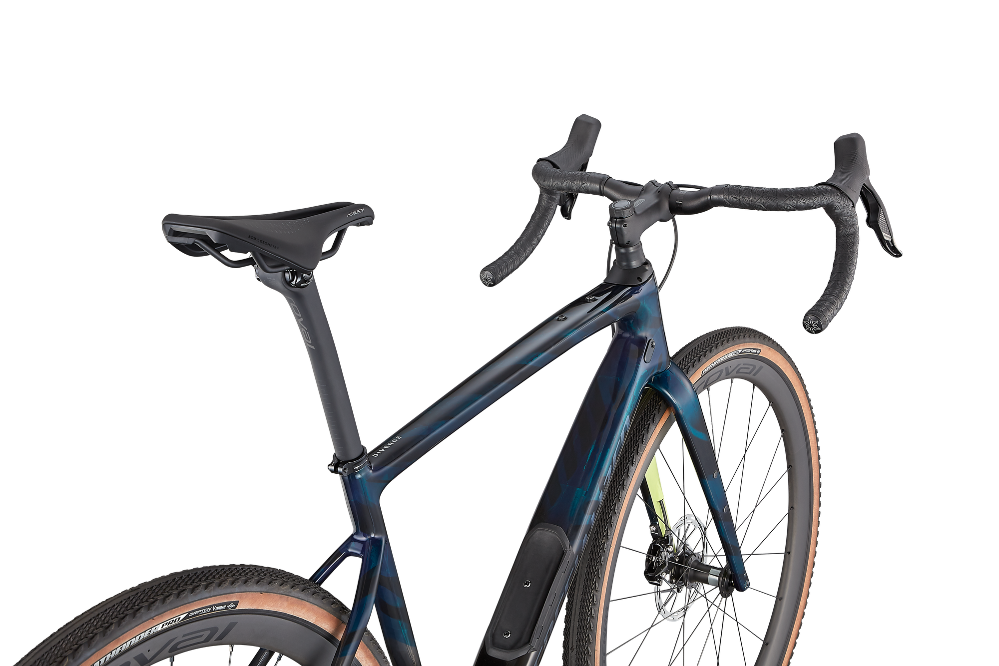 Specialized Diverge Expert Carbon - SRAM Rival eTAP AXS - Gloss Teal Tint/Carbon/Limestone/Wild