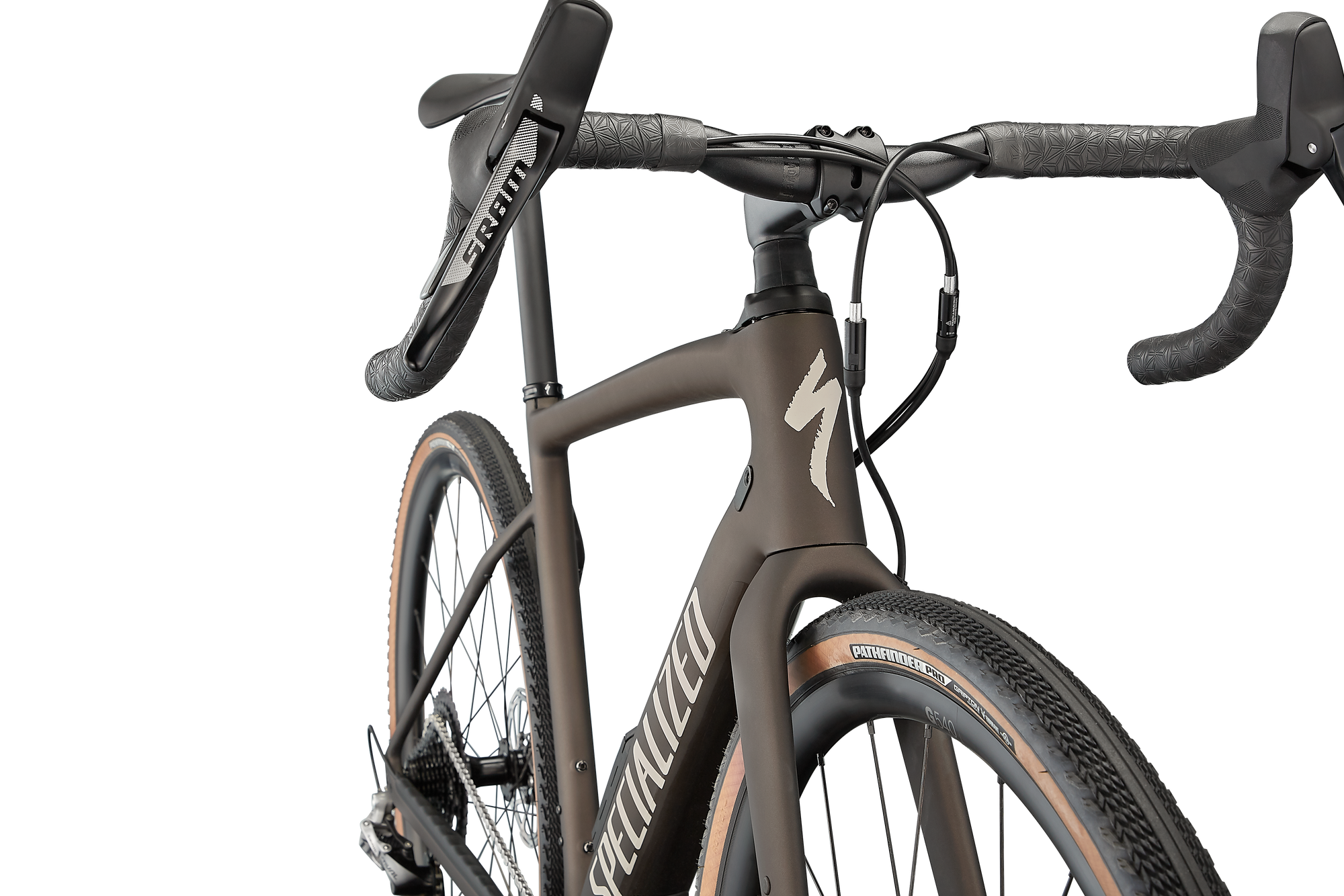 Specialized Diverge Comp Carbon - SRAM Rival - Satin Gunmetal/White/Chrome/Clean