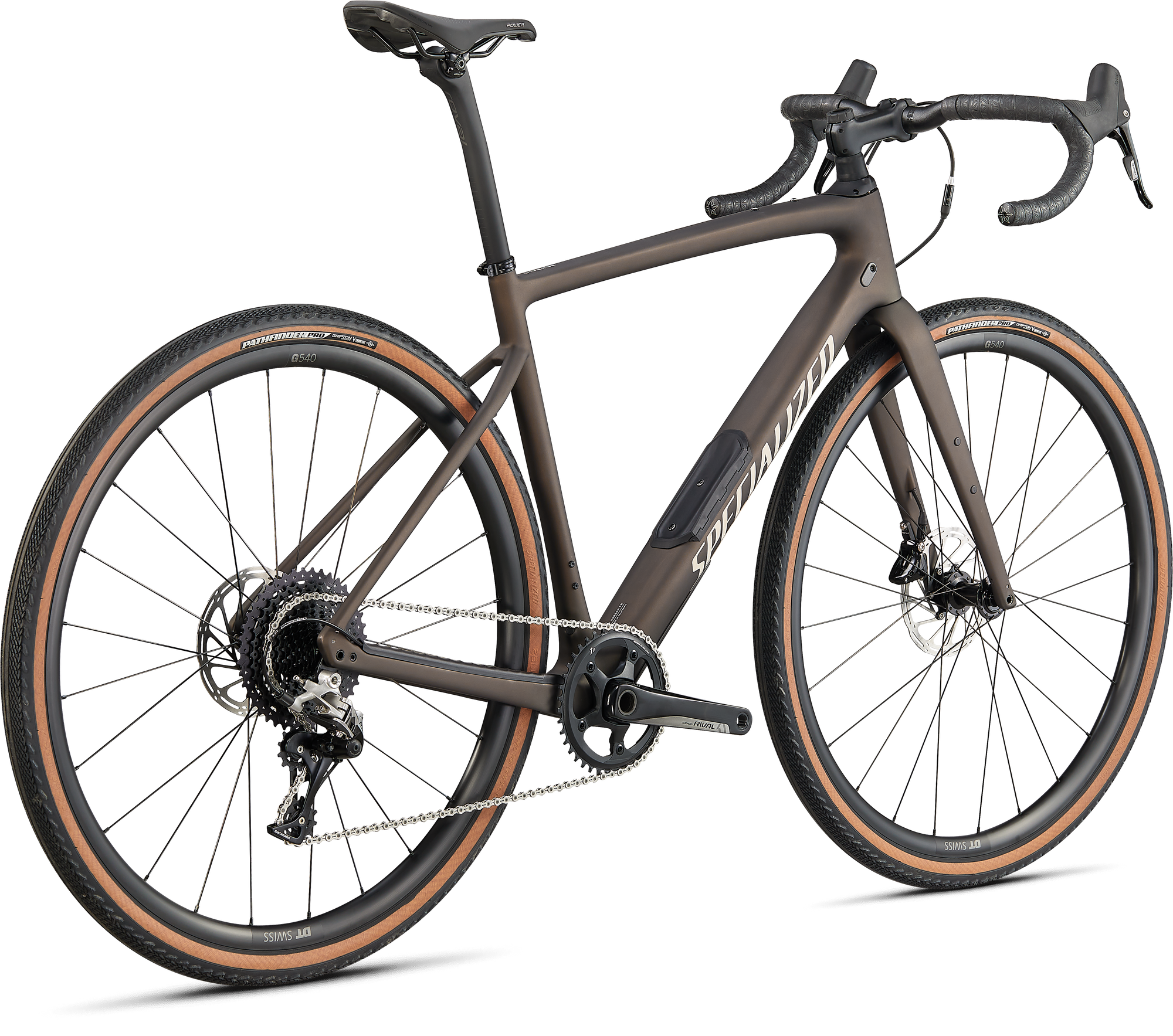Specialized Diverge Comp Carbon - SRAM Rival - Satin Gunmetal/White/Chrome/Clean
