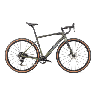 Specialized Diverge Comp Carbon - SRAM Rival - Satin Olive/Oak/Chrome/Wild