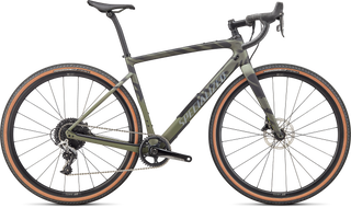 Specialized Diverge Comp Carbon - SRAM Rival - Satin Olive/Oak/Chrome/Wild