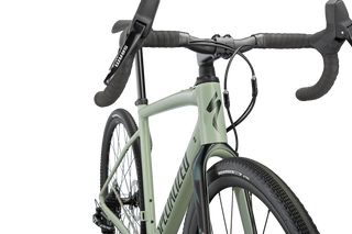 Specialized Diverge Comp E5 - SRAM Apex - Gloss Spruce/Oak Metallic/Chrome/Wild