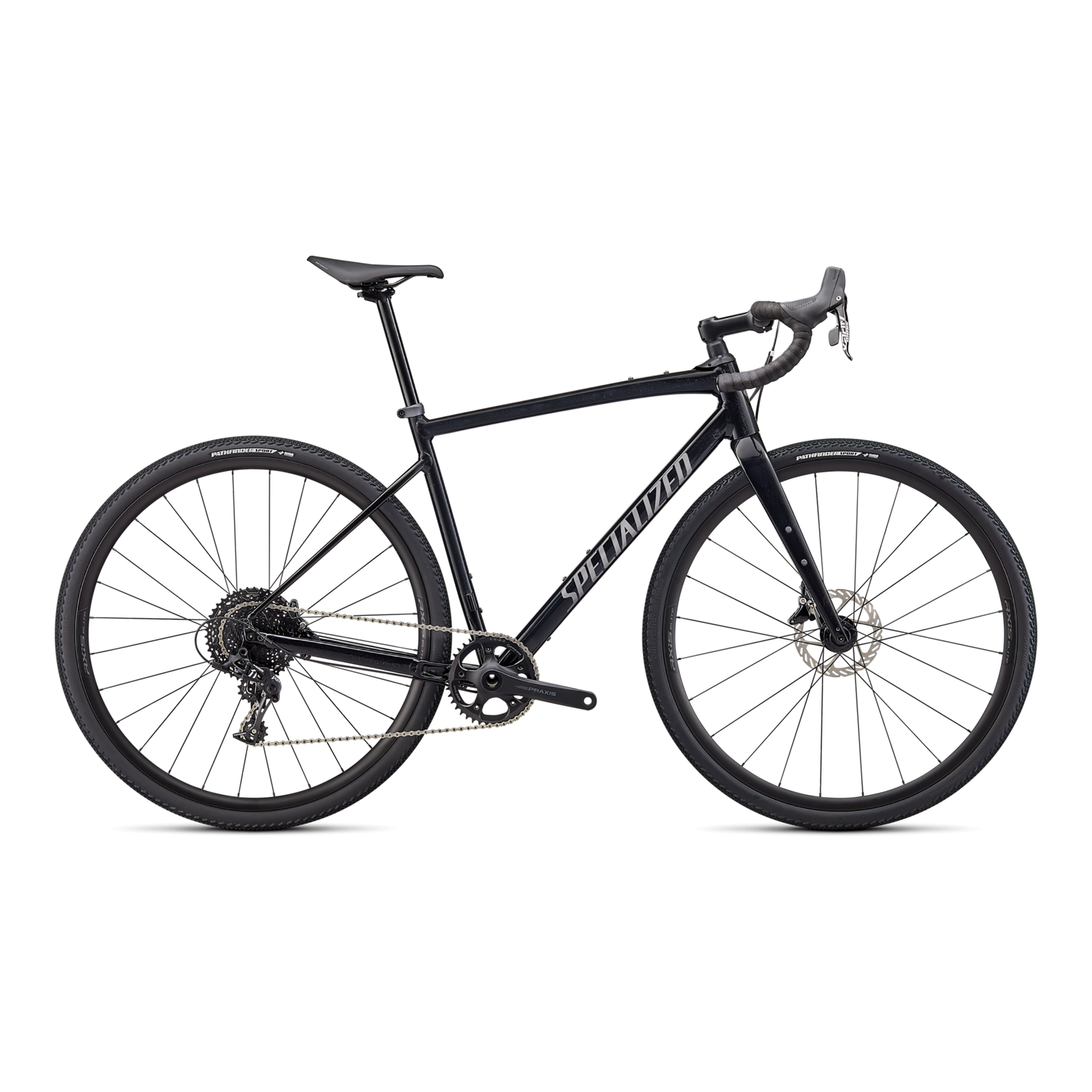 Specialized Diverge Comp E5 - SRAM Apex - Gloss Tarmac Black/Smoke/Chrome/Clean