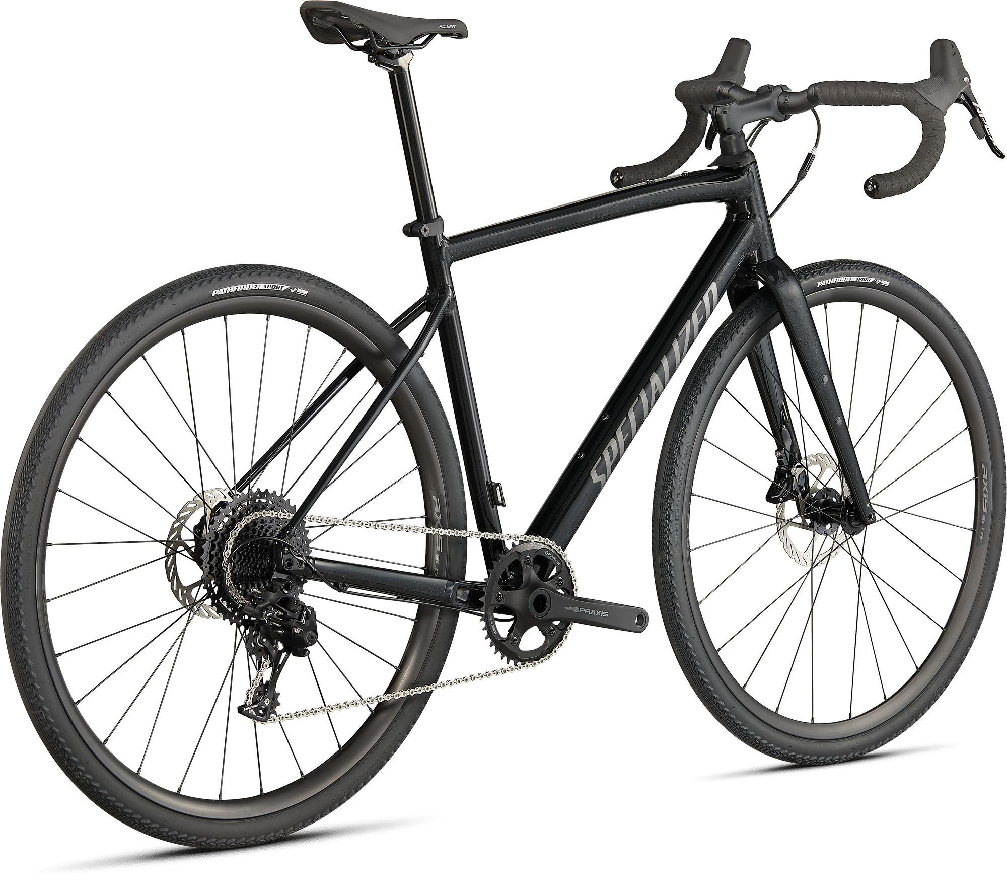 Specialized Diverge Comp E5 - SRAM Apex - Gloss Tarmac Black/Smoke/Chrome/Clean