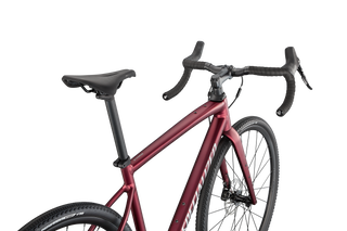 Specialized Diverge Comp E5 - SRAM Apex - Satin Maroon/Light Silver/Chrome/Clean