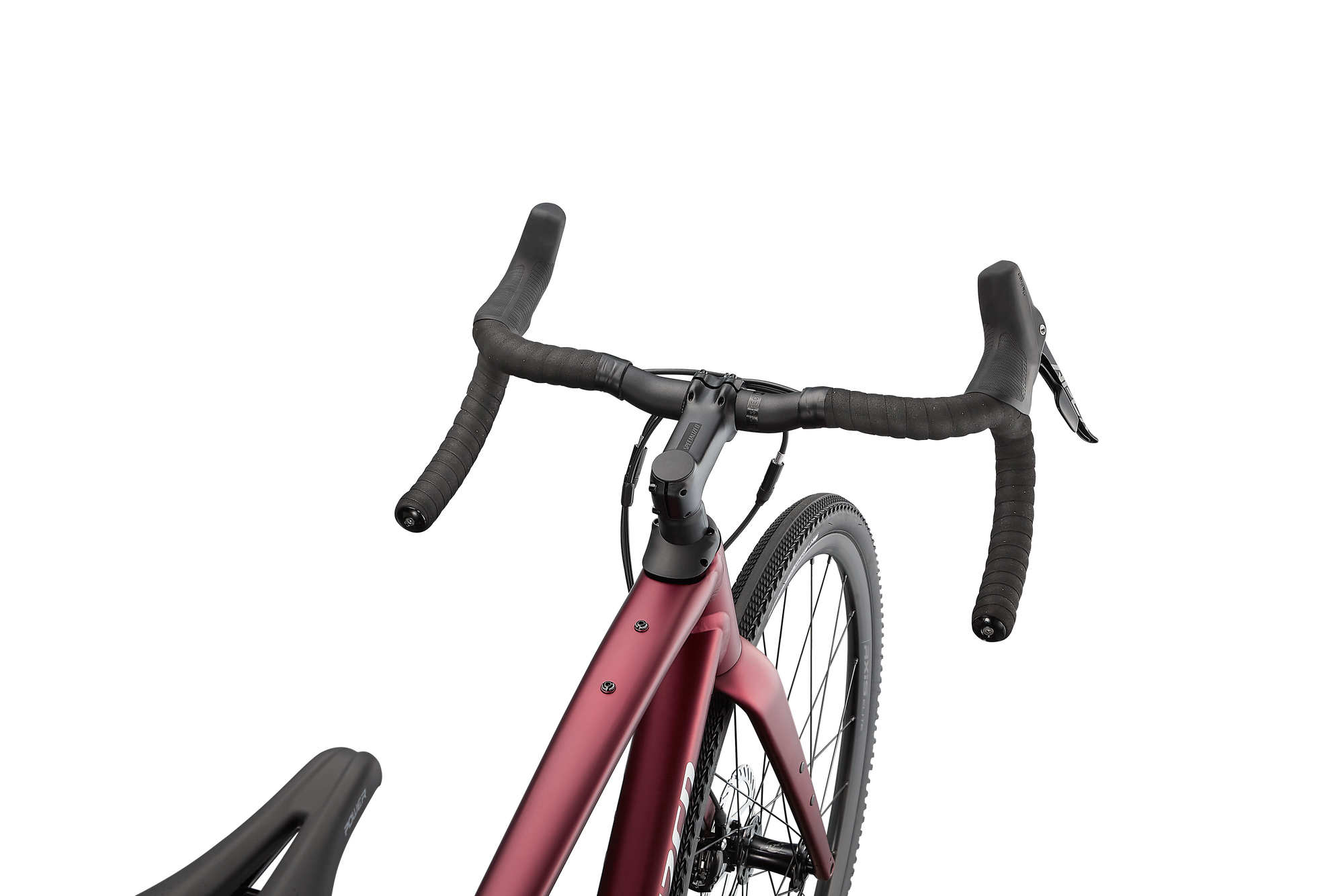 Specialized Diverge Comp E5 - SRAM Apex - Satin Maroon/Light Silver/Chrome/Clean