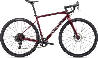 Specialized Diverge Comp E5 - SRAM Apex - Satin Maroon/Light Silver/Chrome/Clean