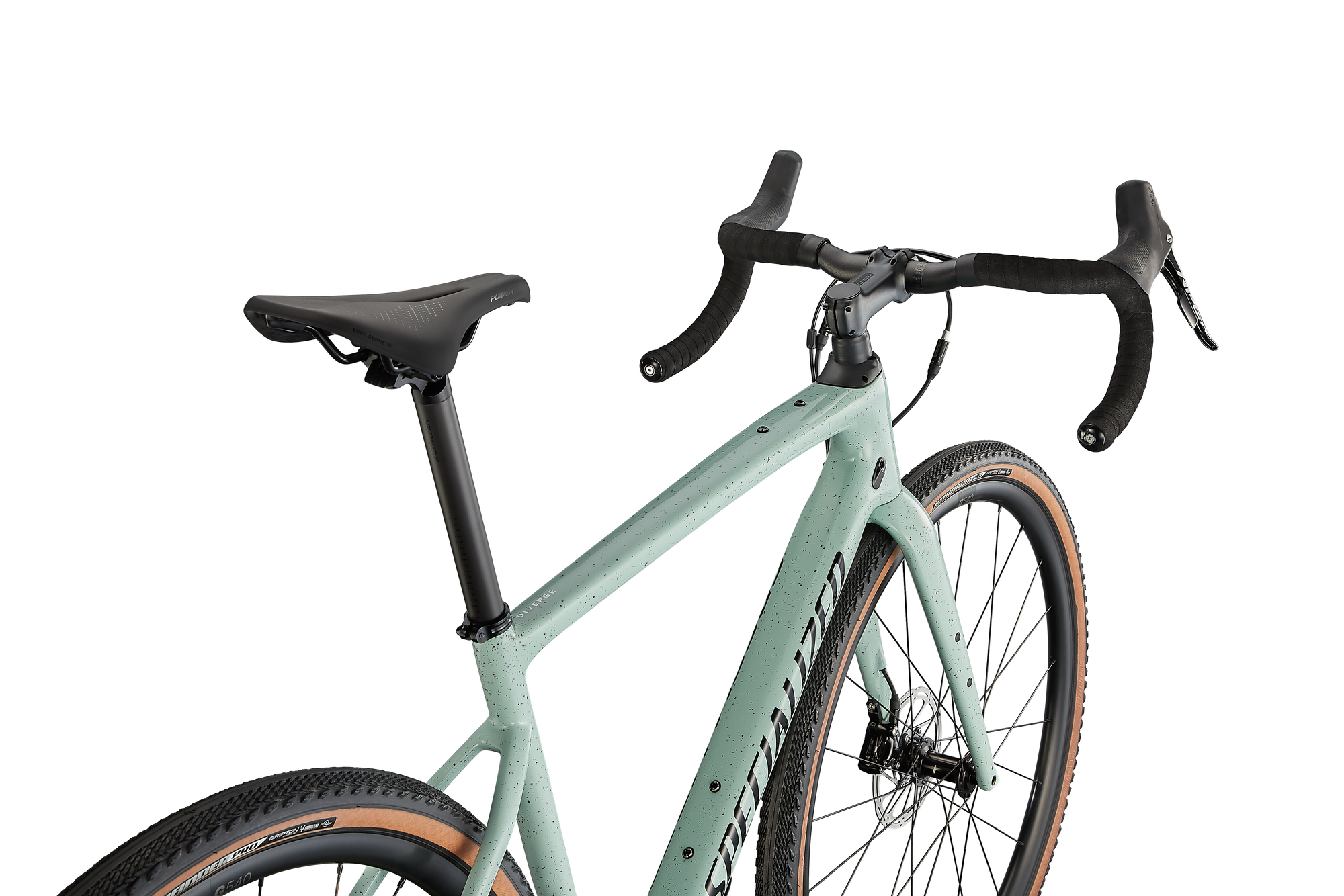 Specialized Diverge Sport Carbon - SRAM Apex - Gloss Ca White Sage/Oak/Black/Chrome/Clean
