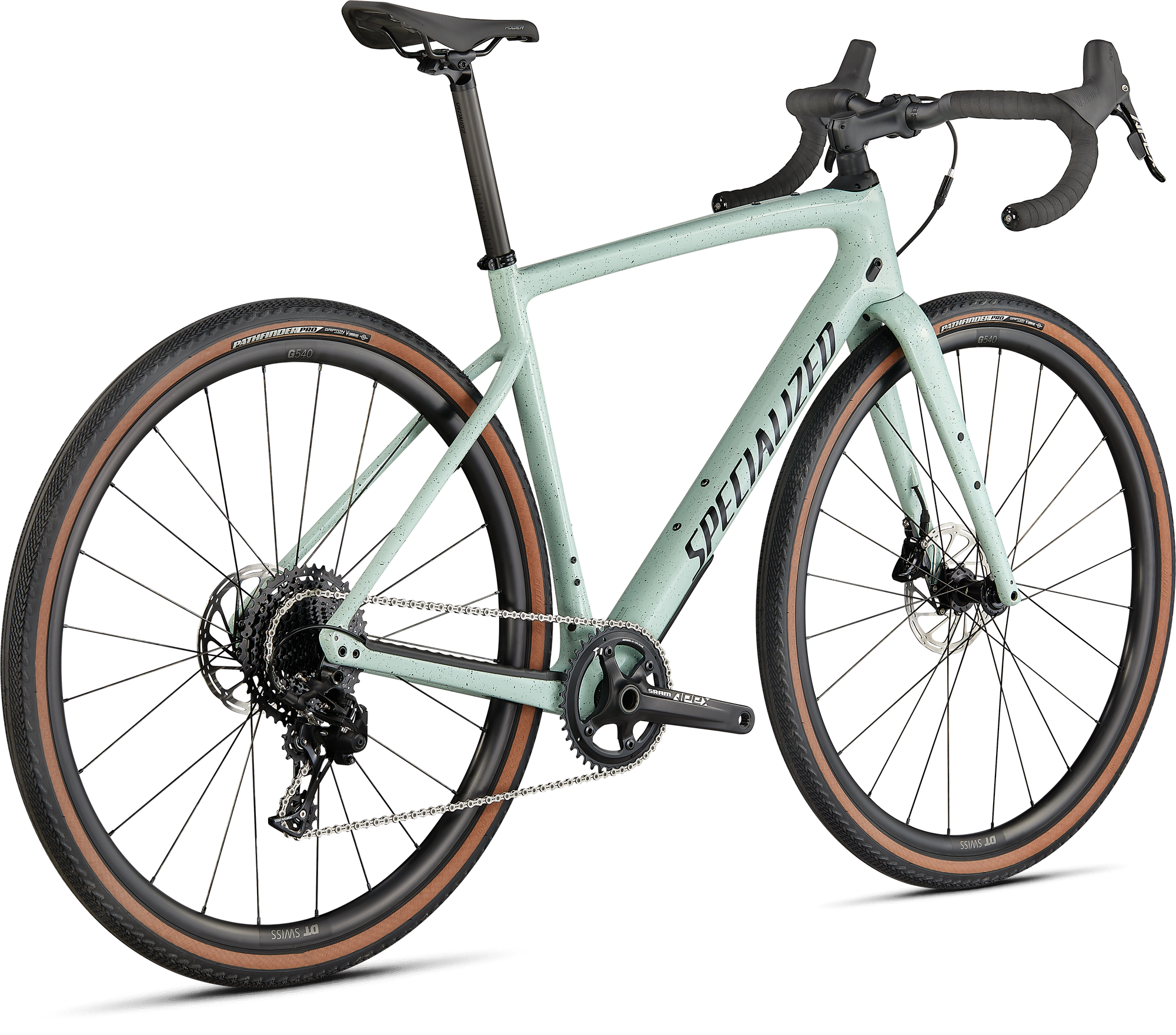 Specialized Diverge Sport Carbon - SRAM Apex - Gloss Ca White Sage/Oak/Black/Chrome/Clean