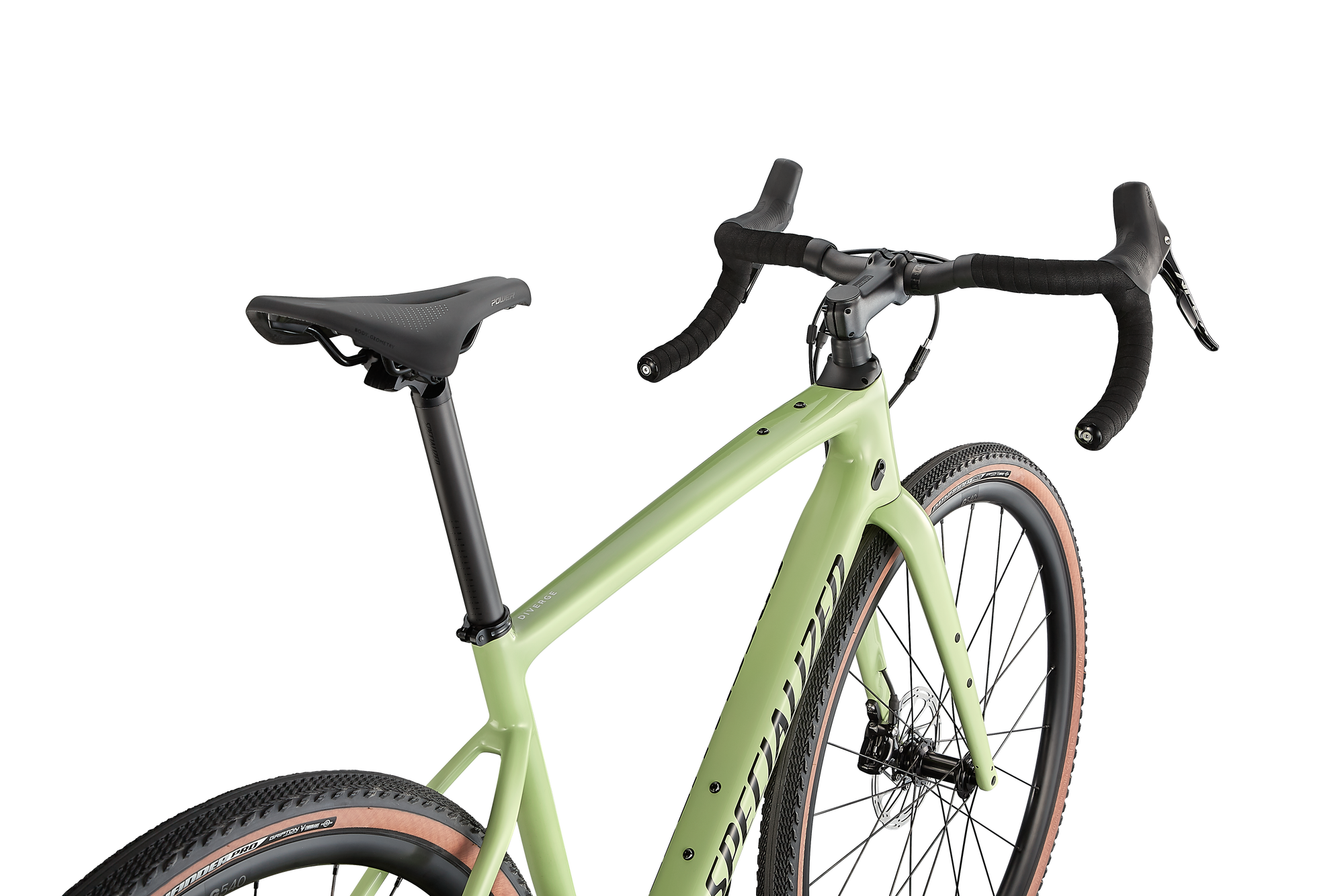 Specialized Diverge Sport Carbon - SRAM Apex - Gloss Limestone/Black/Chrome/Clean