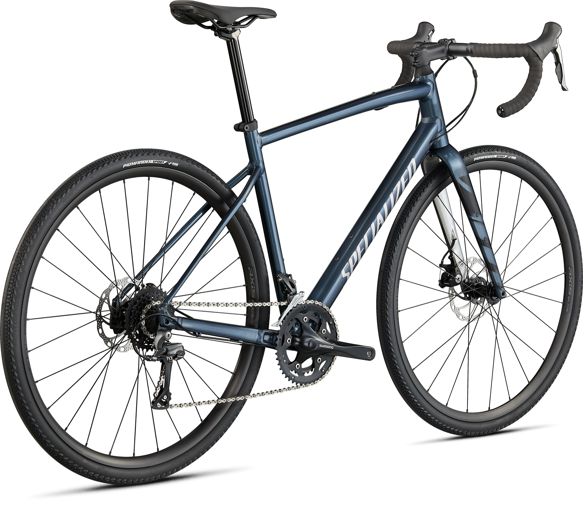 Specialized Diverge E5 - Shimano Claris - Gloss Cast Battleship/Silver Dust/Chrome/Wild