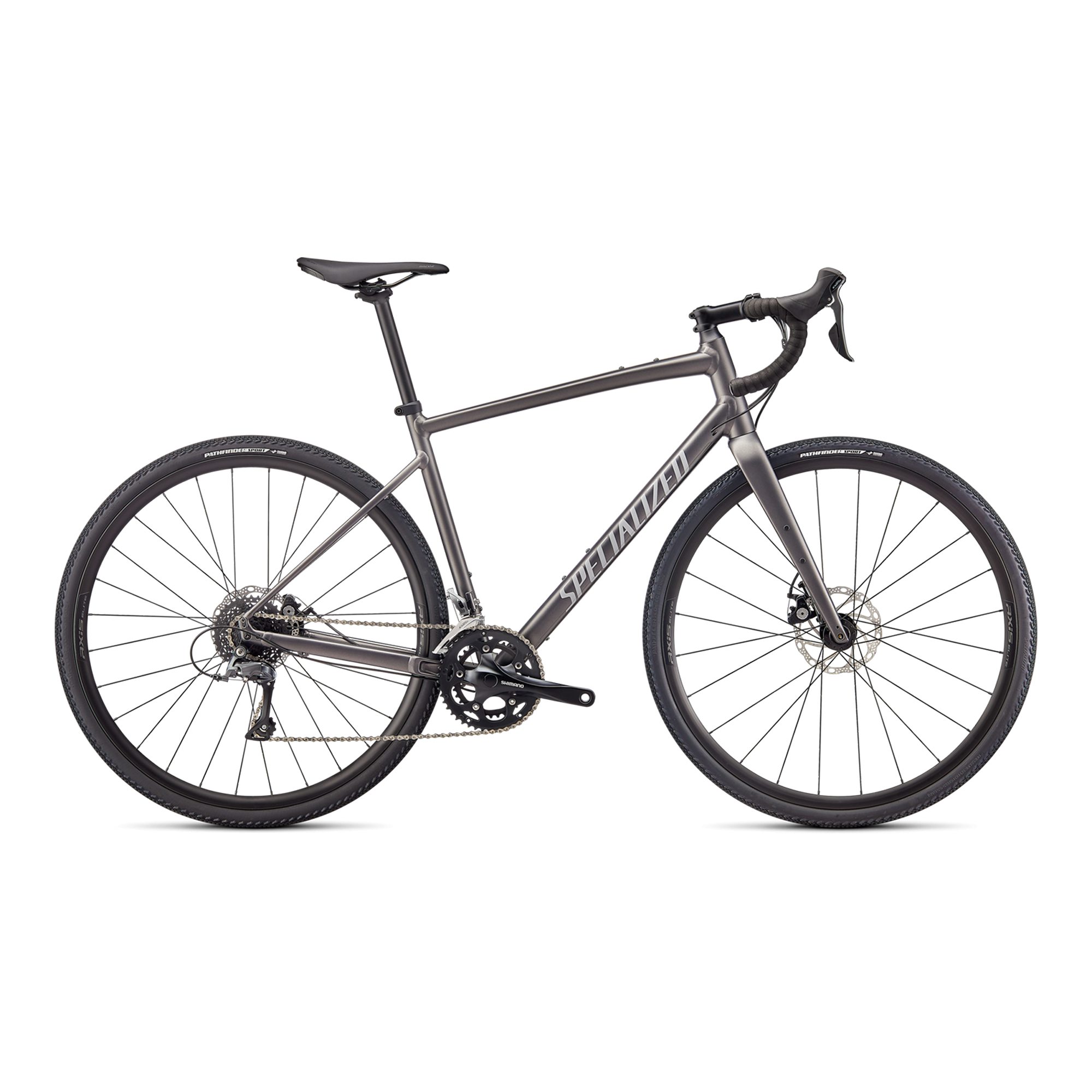 Specialized Diverge E5 - Shimano Claris - Satin Smoke/Cool Grey/Chrome/Clean