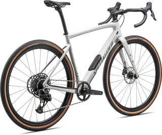 Specialized Diverge Expert Carbon - SRAM Rival eTAP AXS / GX Eagle AXS - Gloss Dune White / Taupe