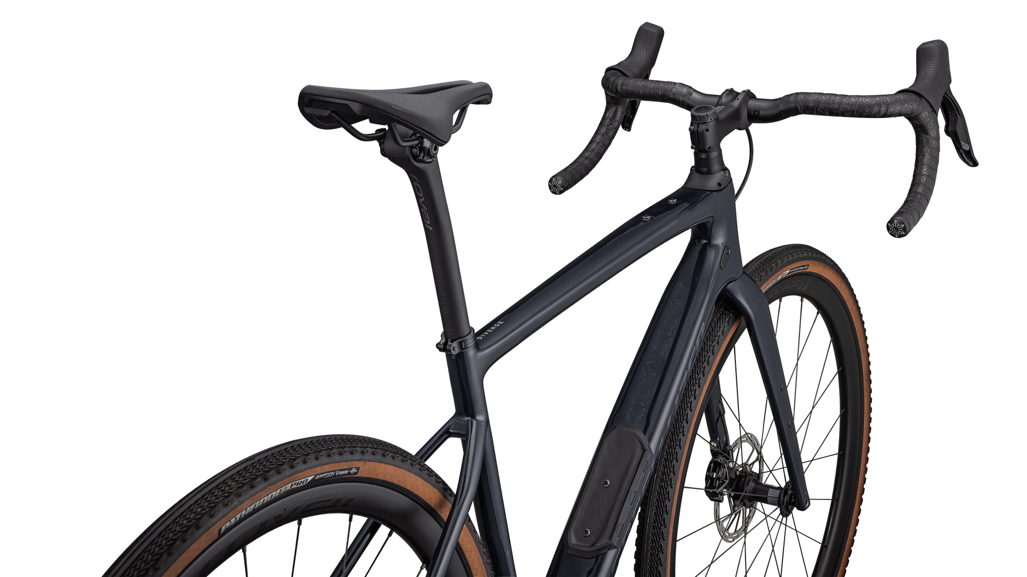 Specialized Diverge Expert Carbon - SRAM Rival eTAP AXS / GX Eagle AXS - Gloss Dark Navy Granite Over Carbon / Pearl