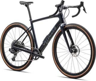 Specialized Diverge Expert Carbon - SRAM Rival eTAP AXS / GX Eagle AXS - Gloss Dark Navy Granite Over Carbon / Pearl