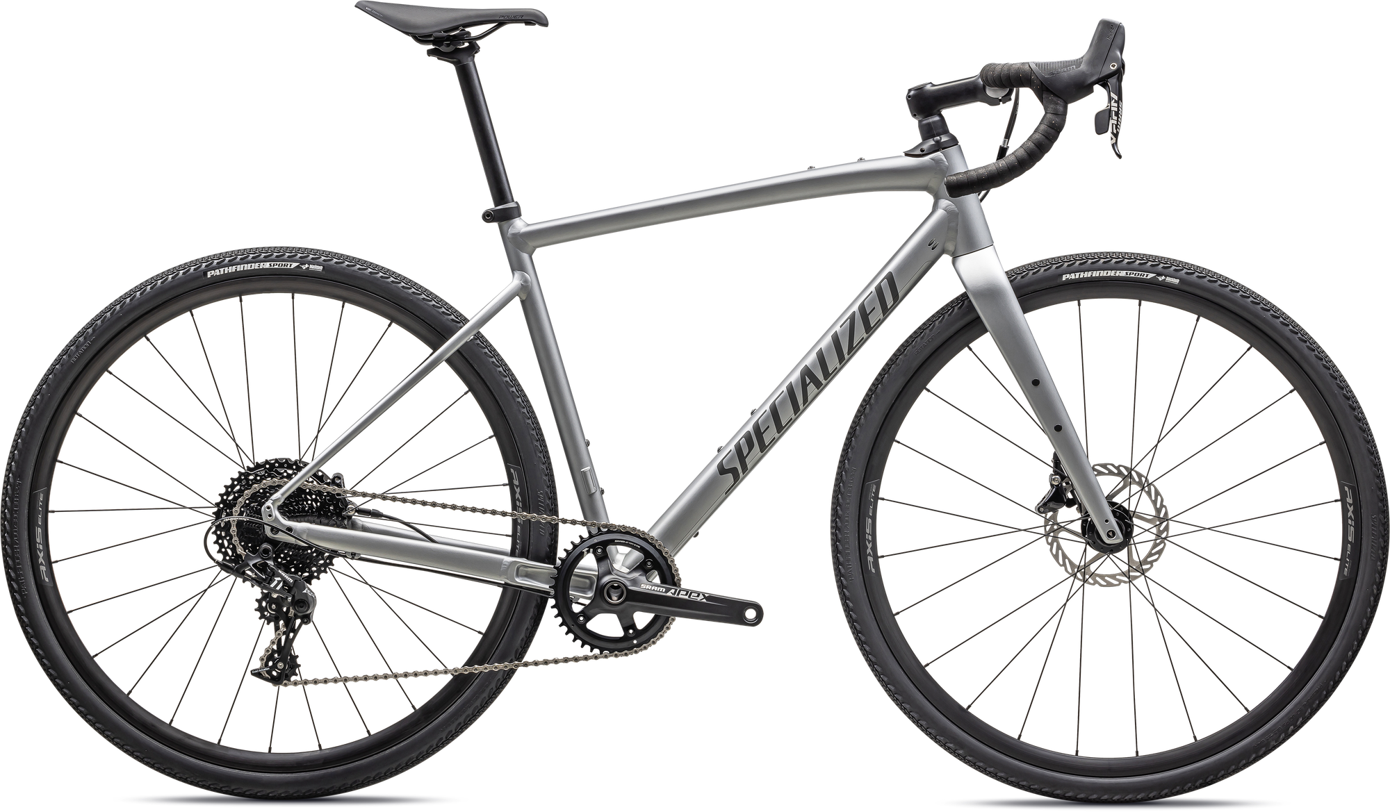 Specialized Diverge Comp E5 - SRAM Apex - Satin Silver Dust/Smoke