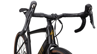 Specialized Diverge Comp Carbon - Shimano GRX - Gloss Obsidian/Harvest Gold Metallic