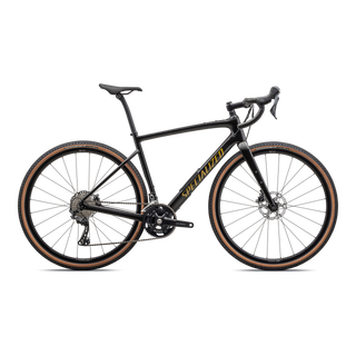 Specialized Diverge Comp Carbon - Shimano GRX - Gloss Obsidian/Harvest Gold Metallic