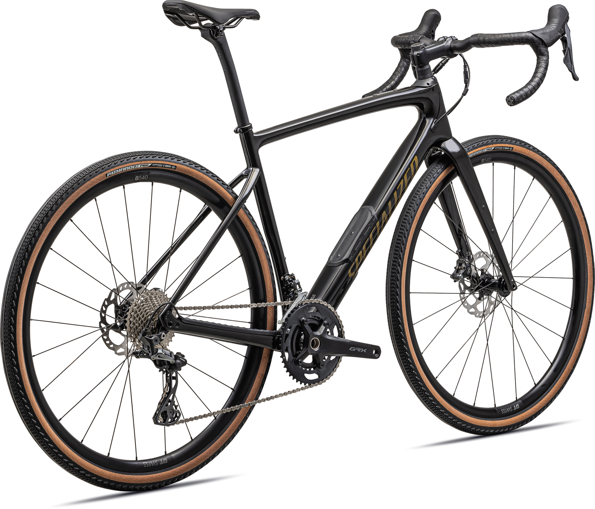 Specialized Diverge Comp Carbon - Shimano GRX - Gloss Obsidian/Harvest Gold Metallic