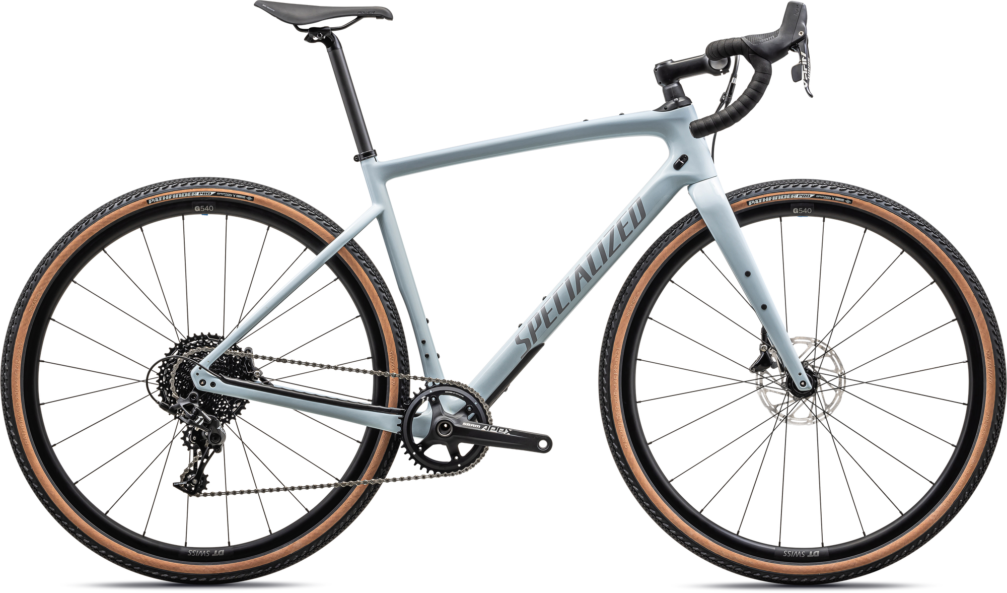 Specialized Diverge Sport Carbon - SRAM Apex - Gloss Morning Mist/Dove Grey