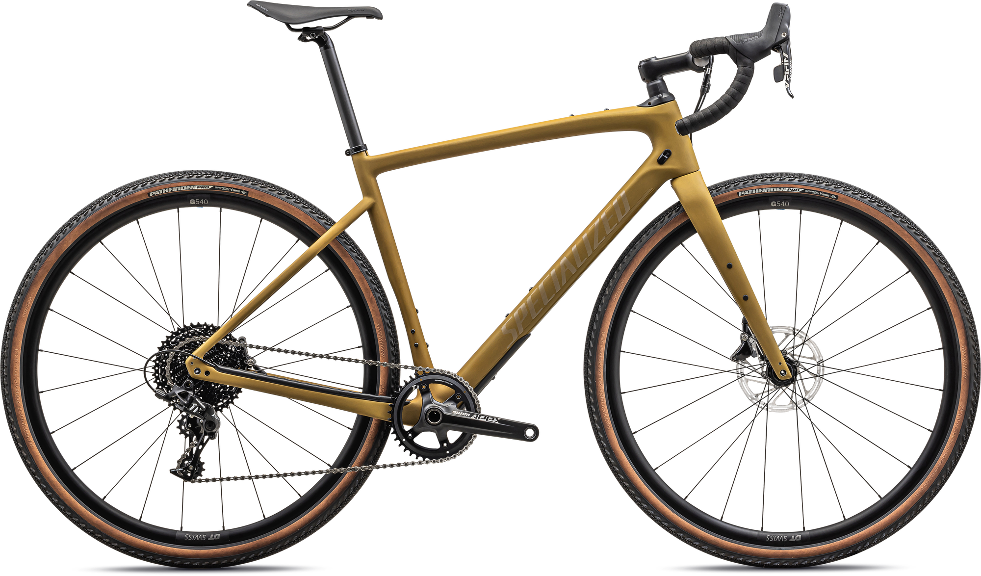 Specialized Diverge Sport Carbon - SRAM Apex - Satin Harvest Gold Granite/Pearl