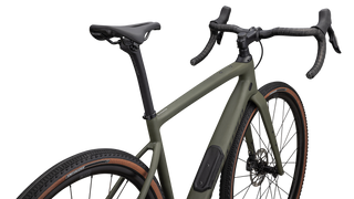 Specialized Diverge Comp Carbon - SRAM Apex eTAP AXS - Satin Oak Green / Smoke
