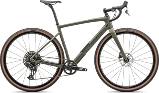 Specialized Diverge Comp Carbon - SRAM Apex eTAP AXS - Satin Oak Green / Smoke
