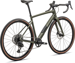 Specialized Diverge Comp Carbon - SRAM Apex eTAP AXS - Satin Oak Green / Smoke