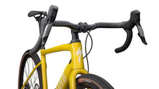 Specialized Diverge Comp Carbon - SRAM Apex eTAP AXS - Gloss Metallic Sulfur / Amber Glow / Purple Haze / Metallic Obsidian