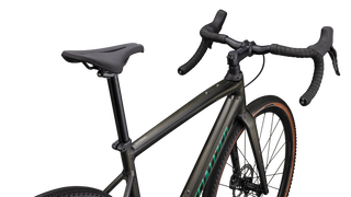 Specialized Diverge Comp E5 - SRAM Apex - Gloss Metallic Obsidian / Metallic Pine Green