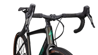 Specialized Diverge Comp E5 - SRAM Apex - Gloss Metallic Obsidian / Metallic Pine Green