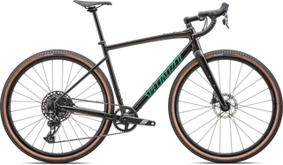 Specialized Diverge Comp E5 - SRAM Apex - Gloss Metallic Obsidian / Metallic Pine Green