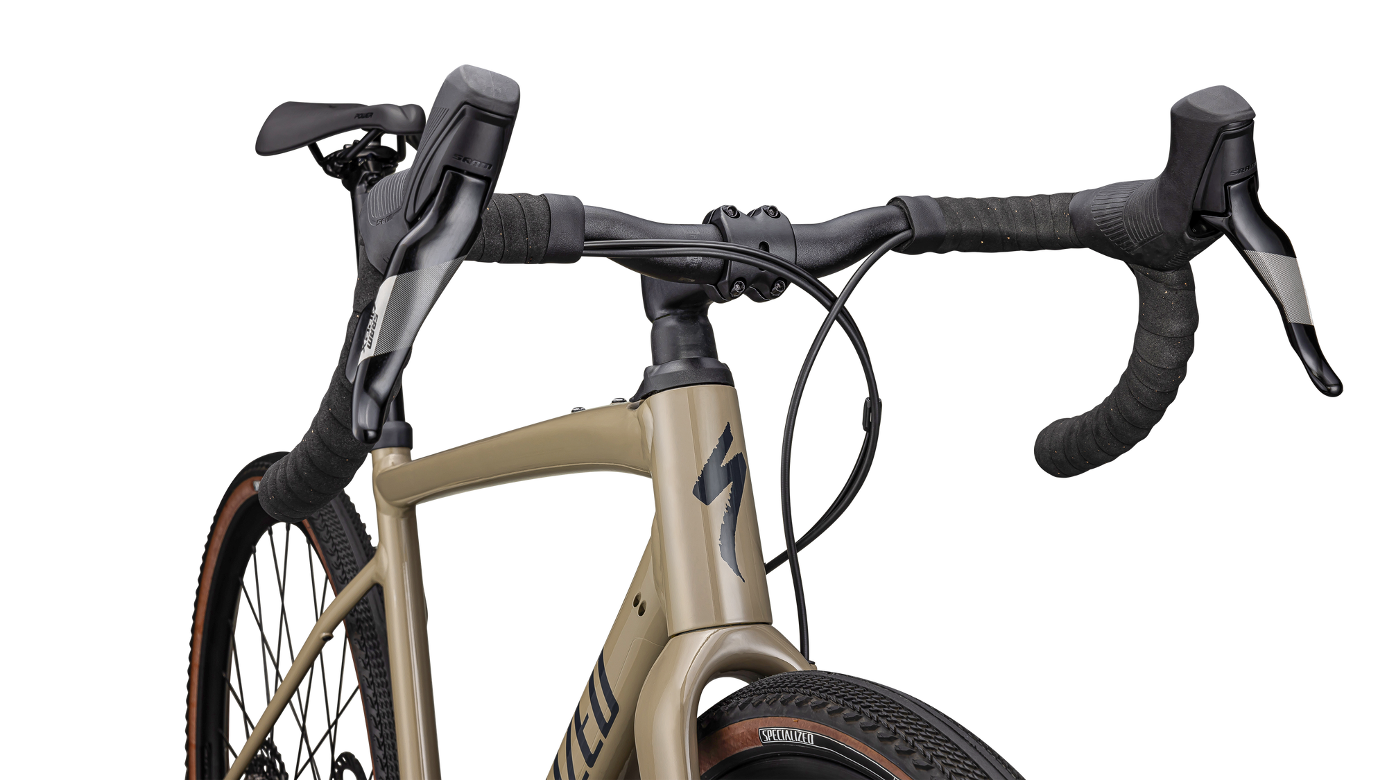 Specialized Diverge Comp E5 - SRAM Apex - Gloss Taupe / Slate
