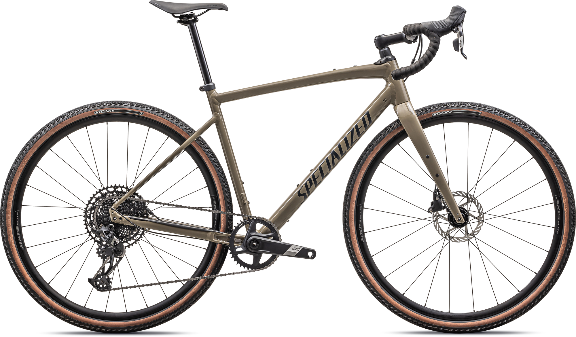Specialized Diverge Comp E5 - SRAM Apex - Gloss Taupe / Slate