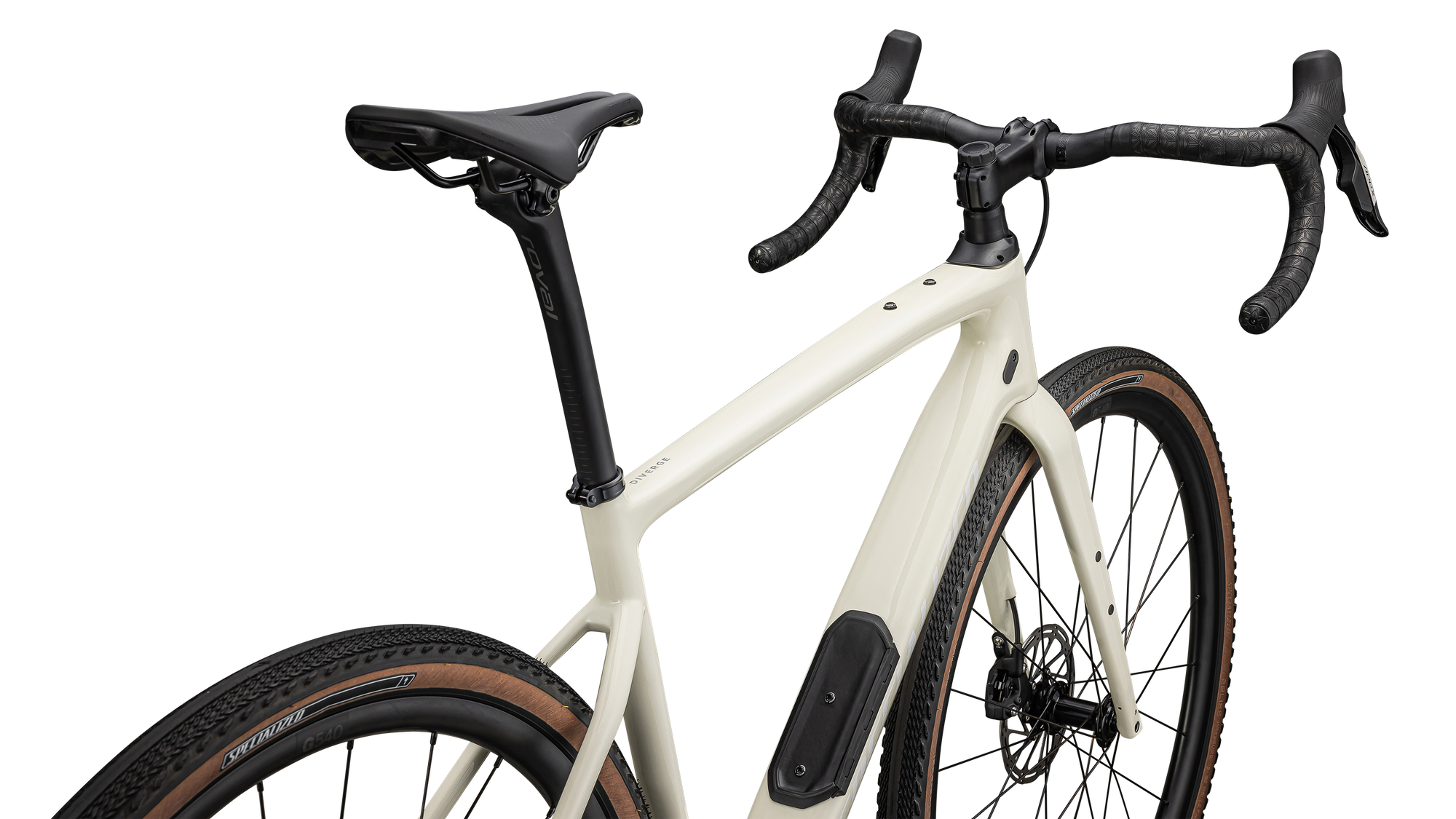 Specialized Diverge Comp Carbon - SRAM Apex eTAP AXS - Gloss Birch / White