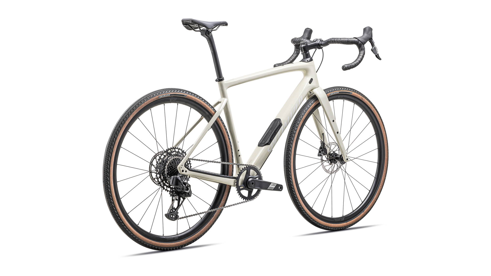 Specialized Diverge Comp Carbon - SRAM Apex eTAP AXS - Gloss Birch / White