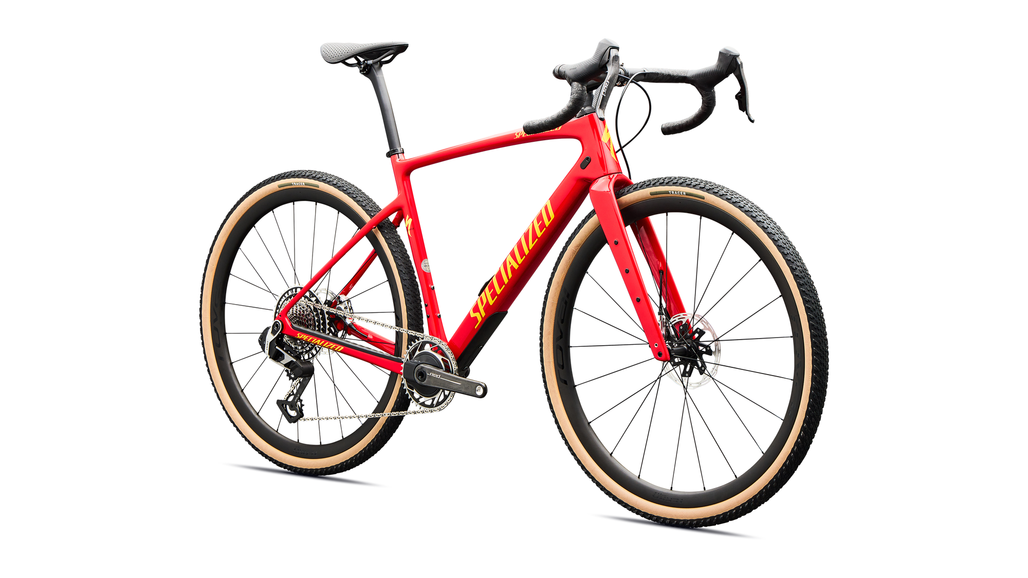 Specialized Diverge 4 Pro LTD - SRAM RED XPLR - Gloss Vivid Red Yellow Ltd