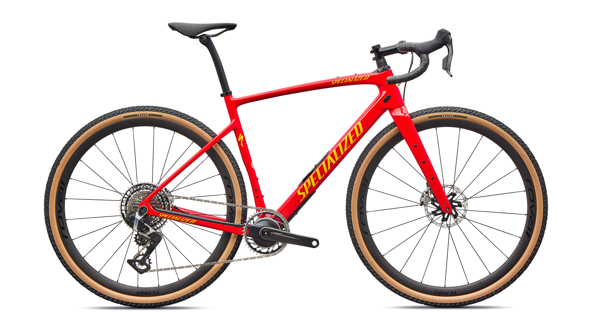 Specialized Diverge 4 Pro LTD - SRAM RED XPLR - Gloss Vivid Red Yellow Ltd