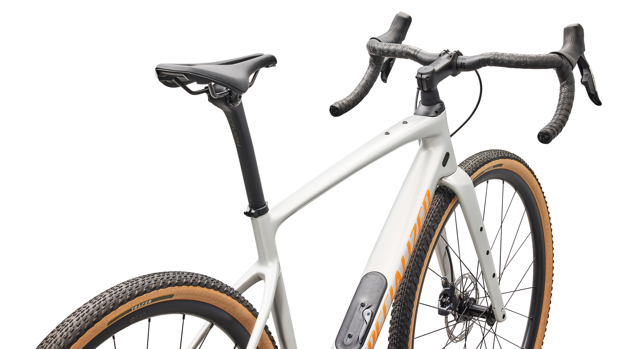 Specialized Diverge 4 Comp Carbon - SRAM Apex AXS/S1000 - Dolomite Metallic/Orange Zest