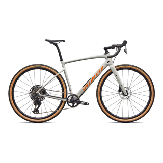 Specialized Diverge 4 Comp Carbon - SRAM Apex AXS/S1000 - Dolomite Metallic/Orange Zest