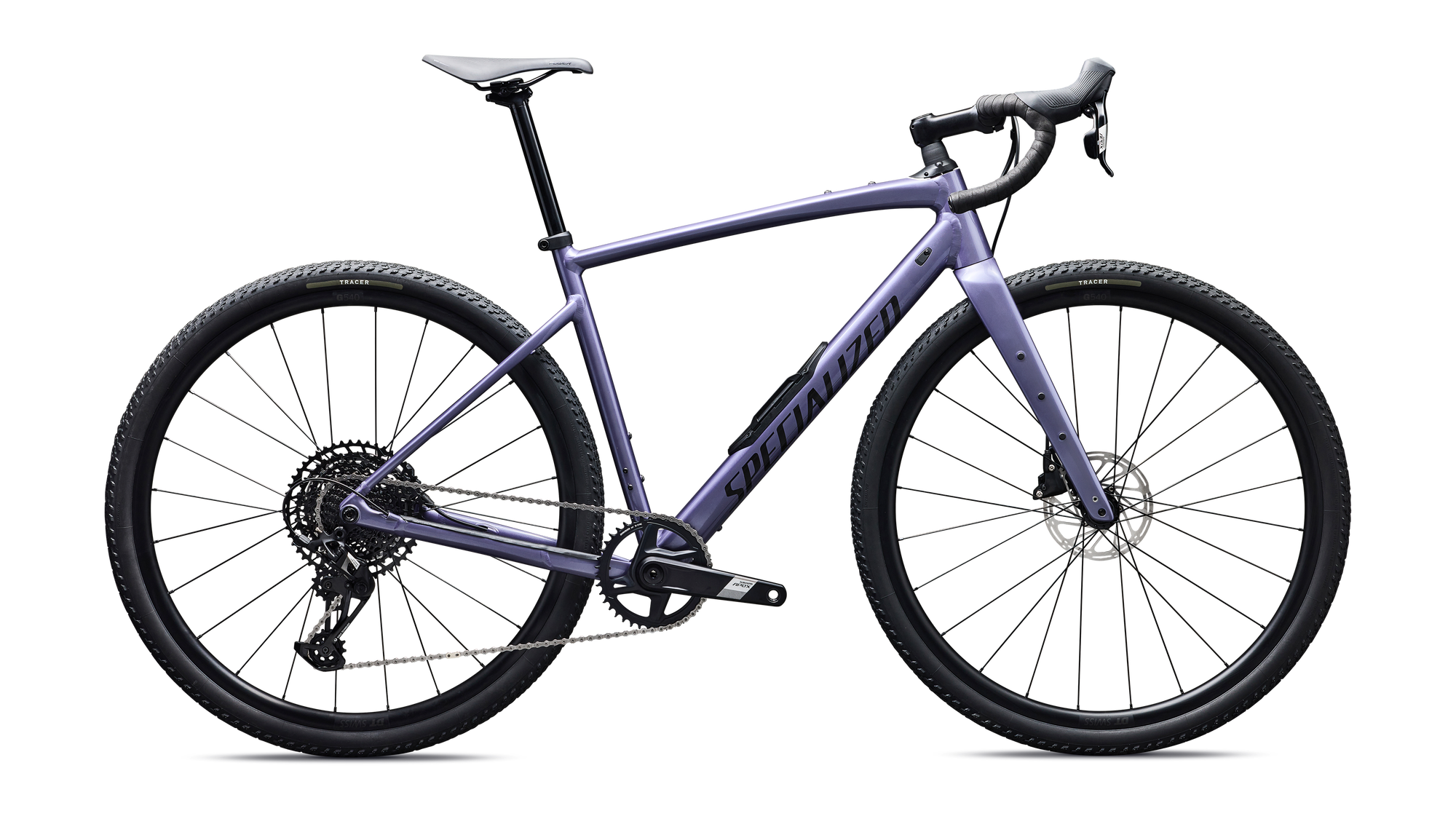 Specialized Diverge 4 Comp Alloy - SRAM Apex - Gloss Mauve Metallic / Obsidian