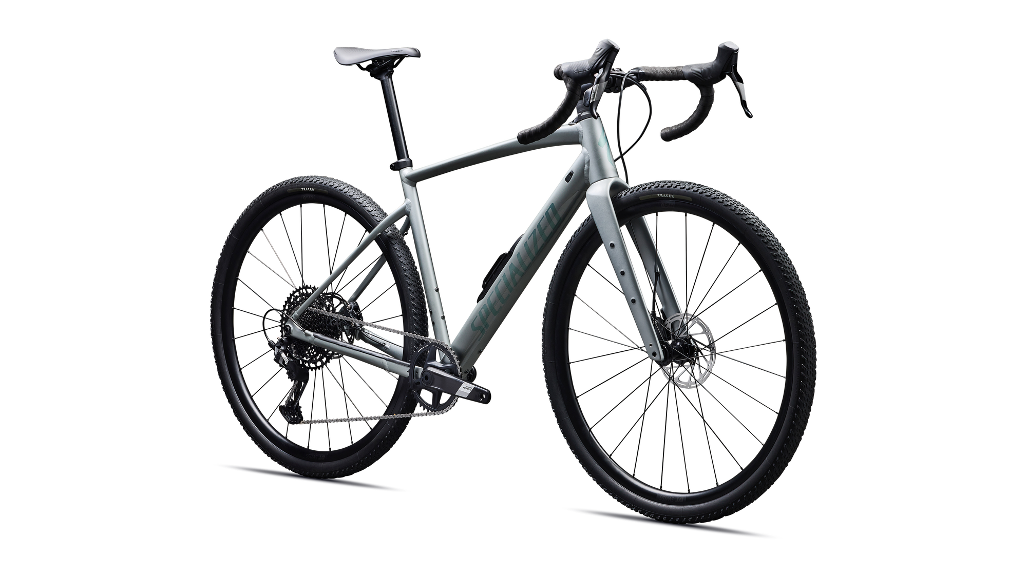 Specialized Diverge 4 Comp Alloy - SRAM Apex - Satin Shadow Silver / Fjord Metallic