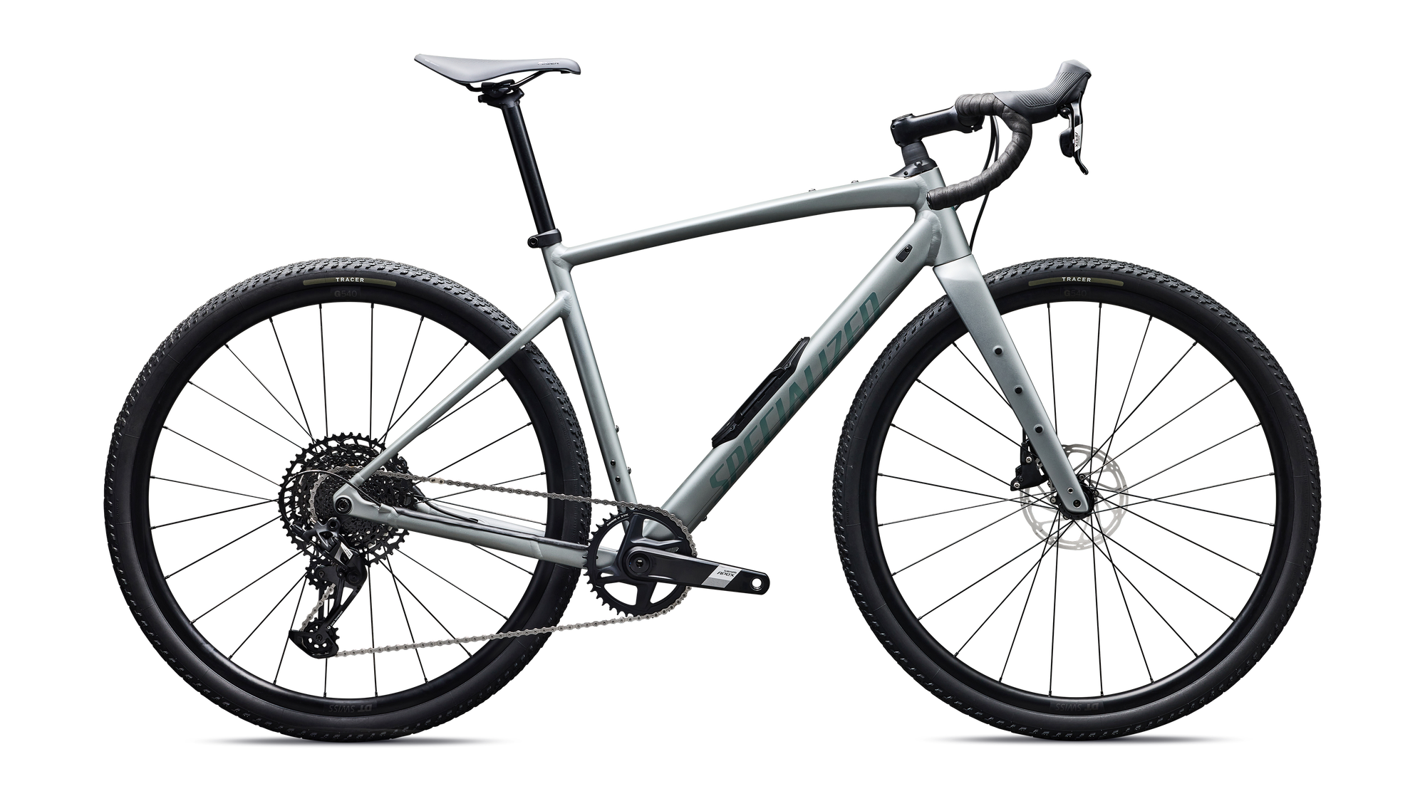 Specialized Diverge 4 Comp Alloy - SRAM Apex - Satin Shadow Silver / Fjord Metallic