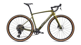 Specialized Diverge 4 Comp Carbon - SRAM Apex AXS/S1000 - Laurel Green Metallic/Dolomite Metallic